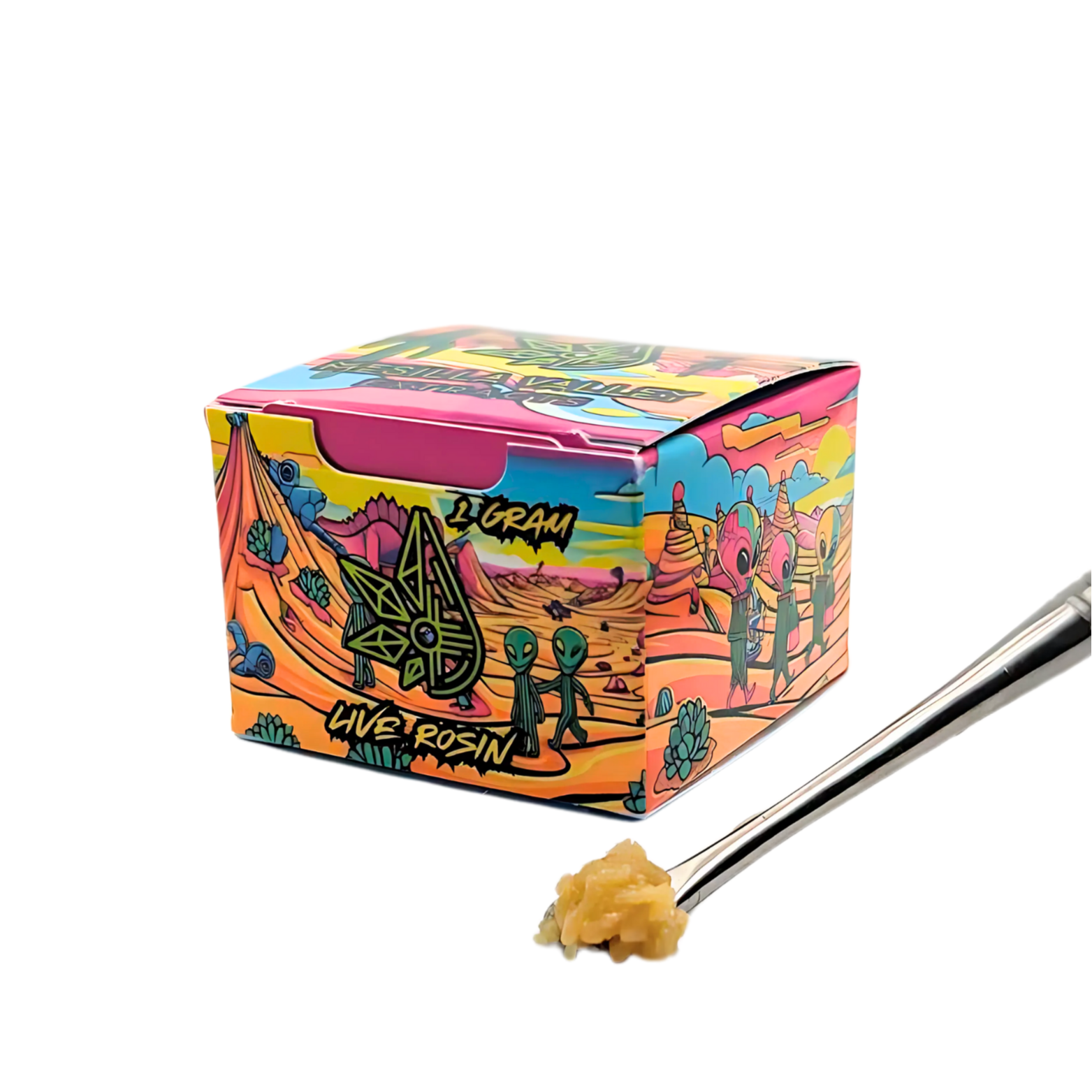Photograph of product: MVE Mimosa Cake Live Rosin 1g 4175