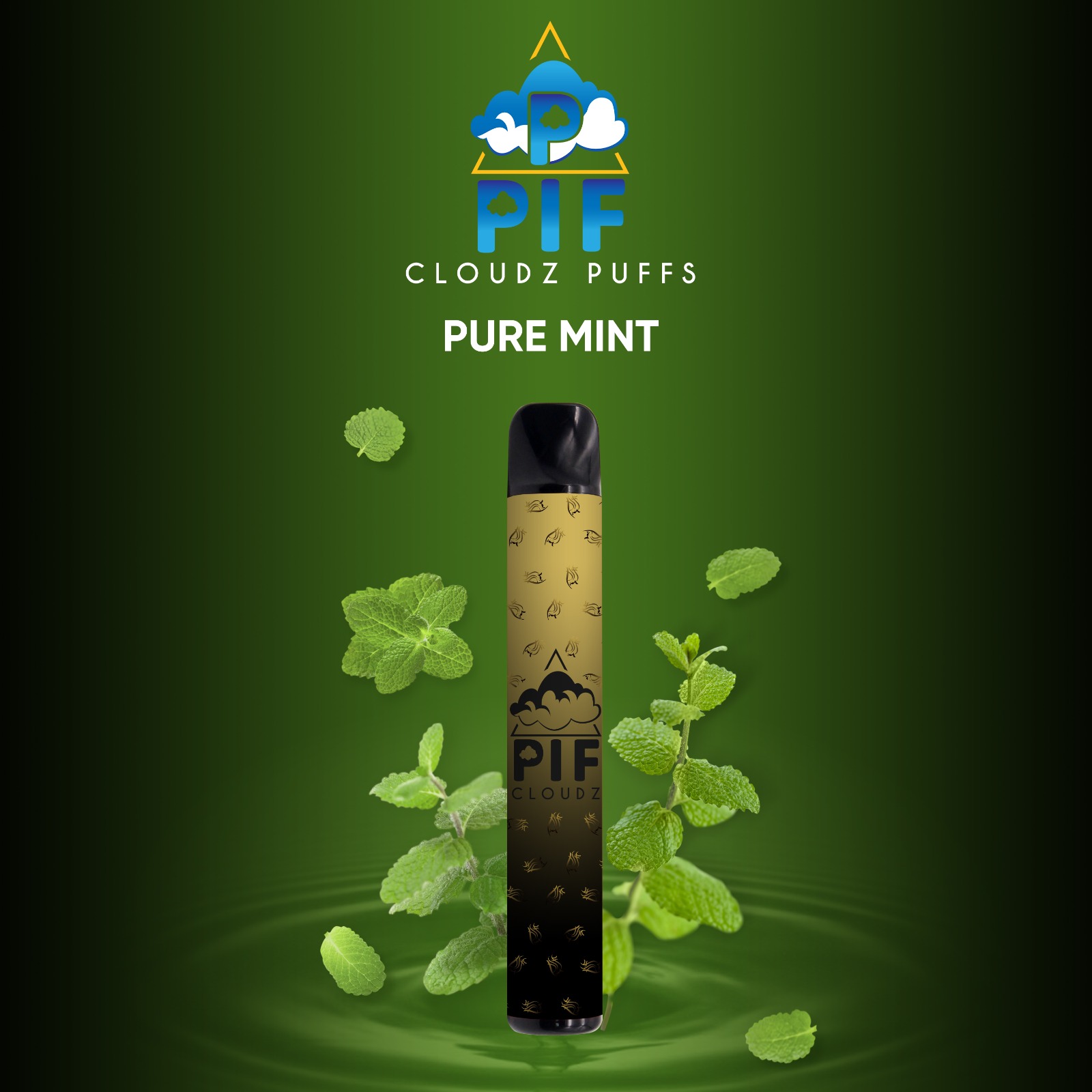 Photograph of product: PIF Cloudz Puffs- Mint