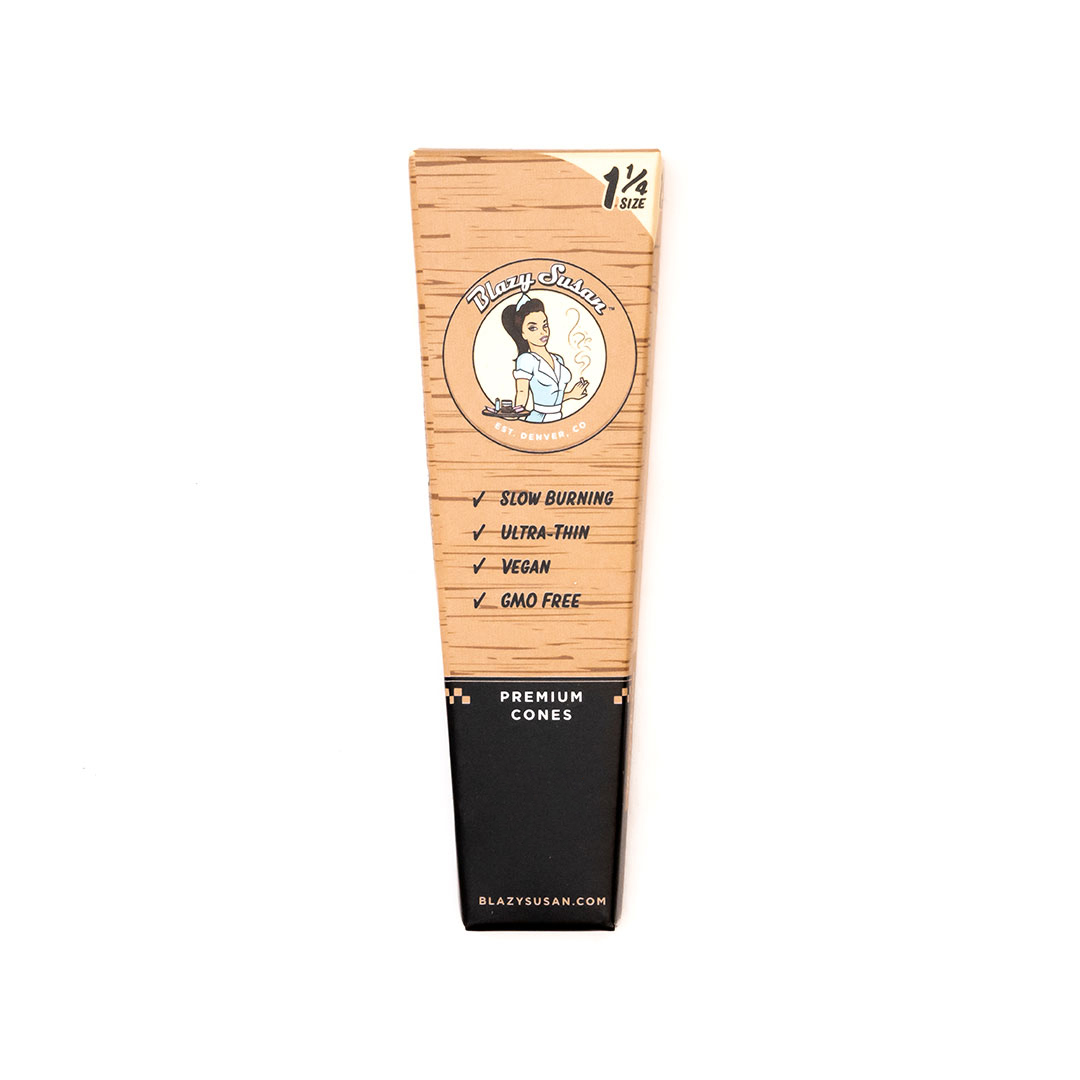 Photograph of product: Blazy Susan | Cones | Unbleached Paper | 1 1-4 | 20pk