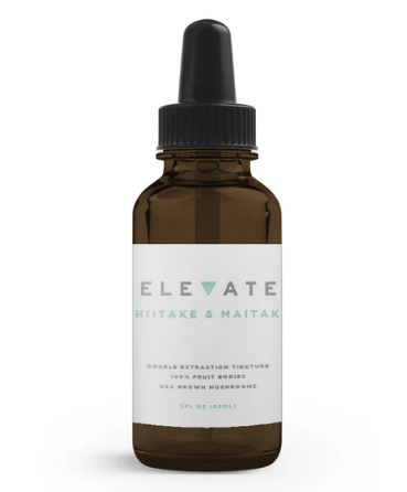 Photograph of product: Shiitake & Maitake Tincture - 60 mL