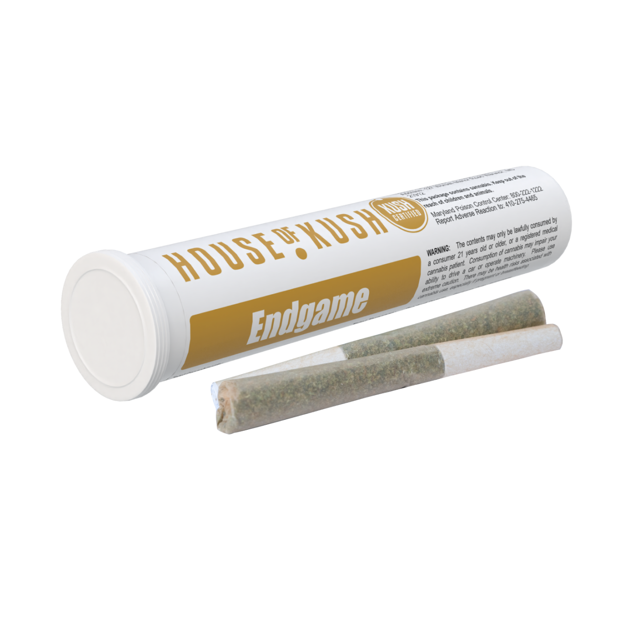 Photograph of product: House of Kush Endgame Pre-Roll (2 X 0.5g) 1g