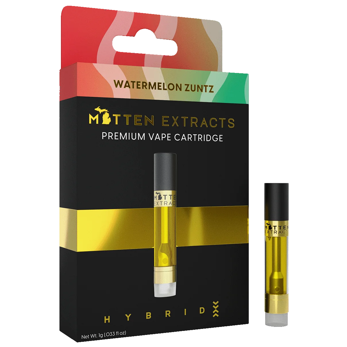Photograph of product: Mitten Extracts Watermelon Zuntz Cartridge Rec