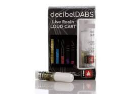 Photograph of product: DECIBEL | LIVE ROSIN LOUD CART | THE DERBS