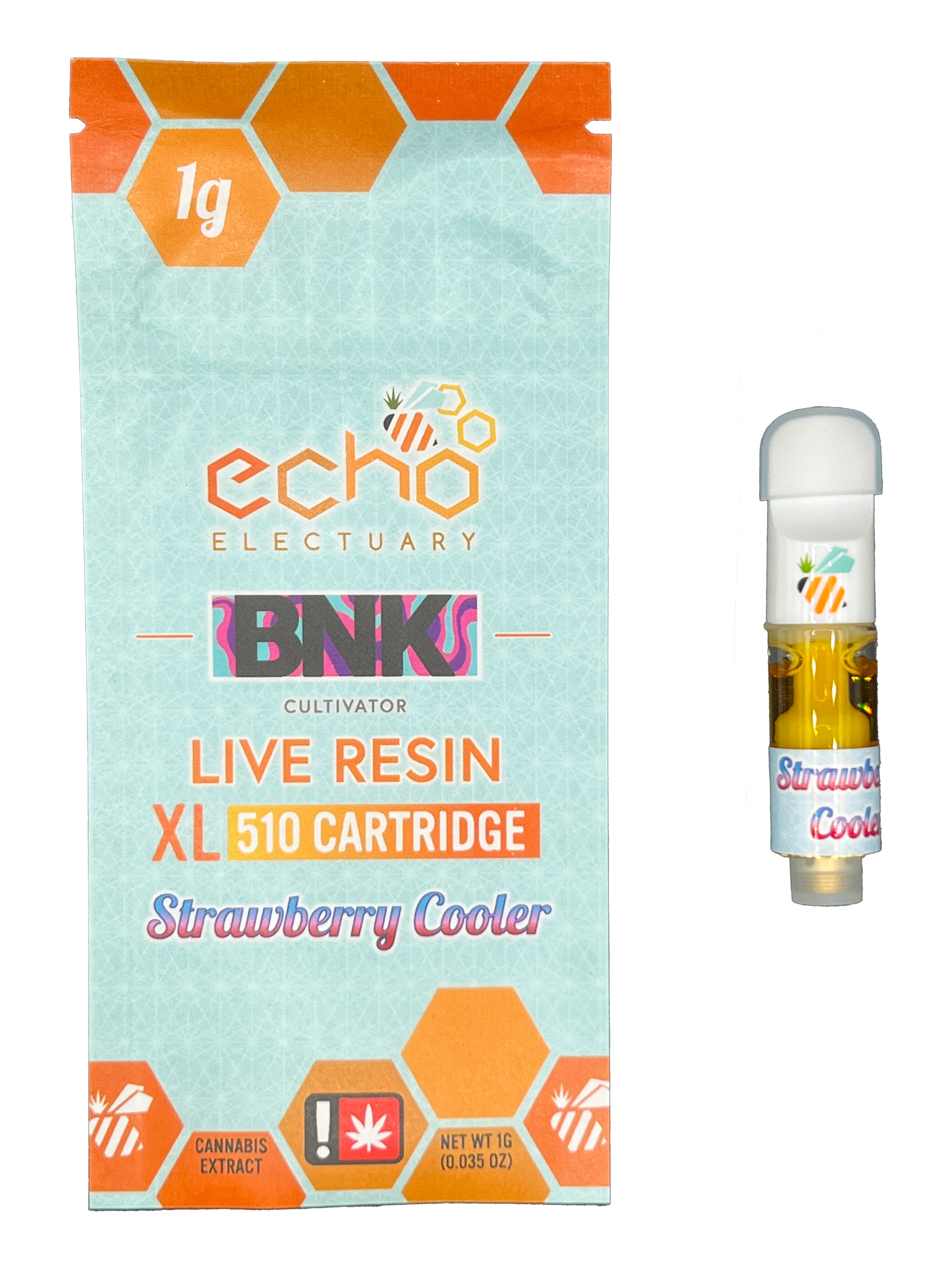 Photograph of product: Strawberry Cooler Live Nectar Cartridge