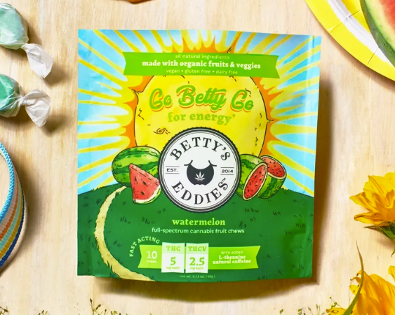 Photograph of product: Betty's Eddies Watermelon Go | 50mg