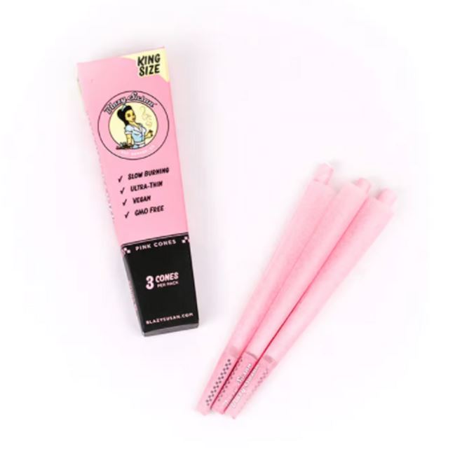 Photograph of product: Purple King Size Cones | 3pk