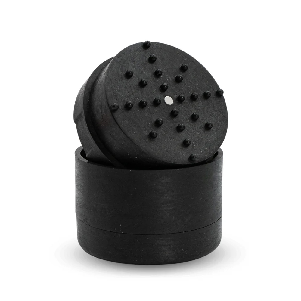 Photograph of product: 3-PIECE HEMP GRINDER (BLACK)
