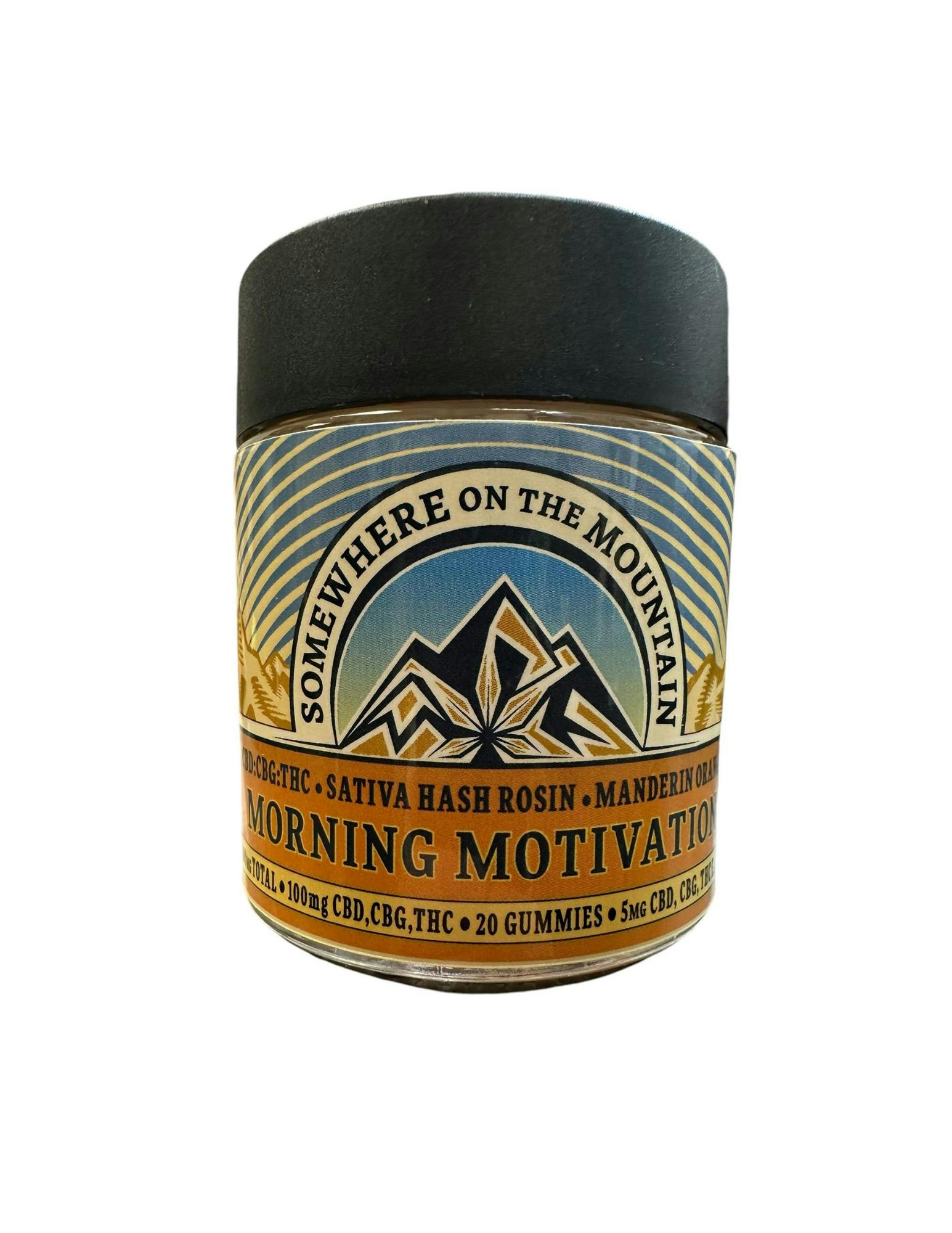 Photograph of product: Morning Motivation | 100mg Gummies (5mg/20ct) - 