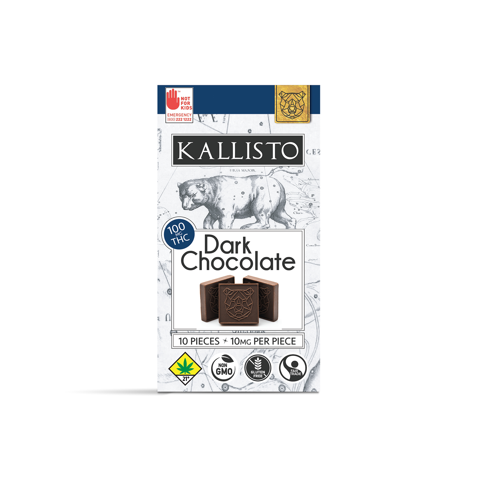 Photograph of product: Dark Chocolate | 10-pack