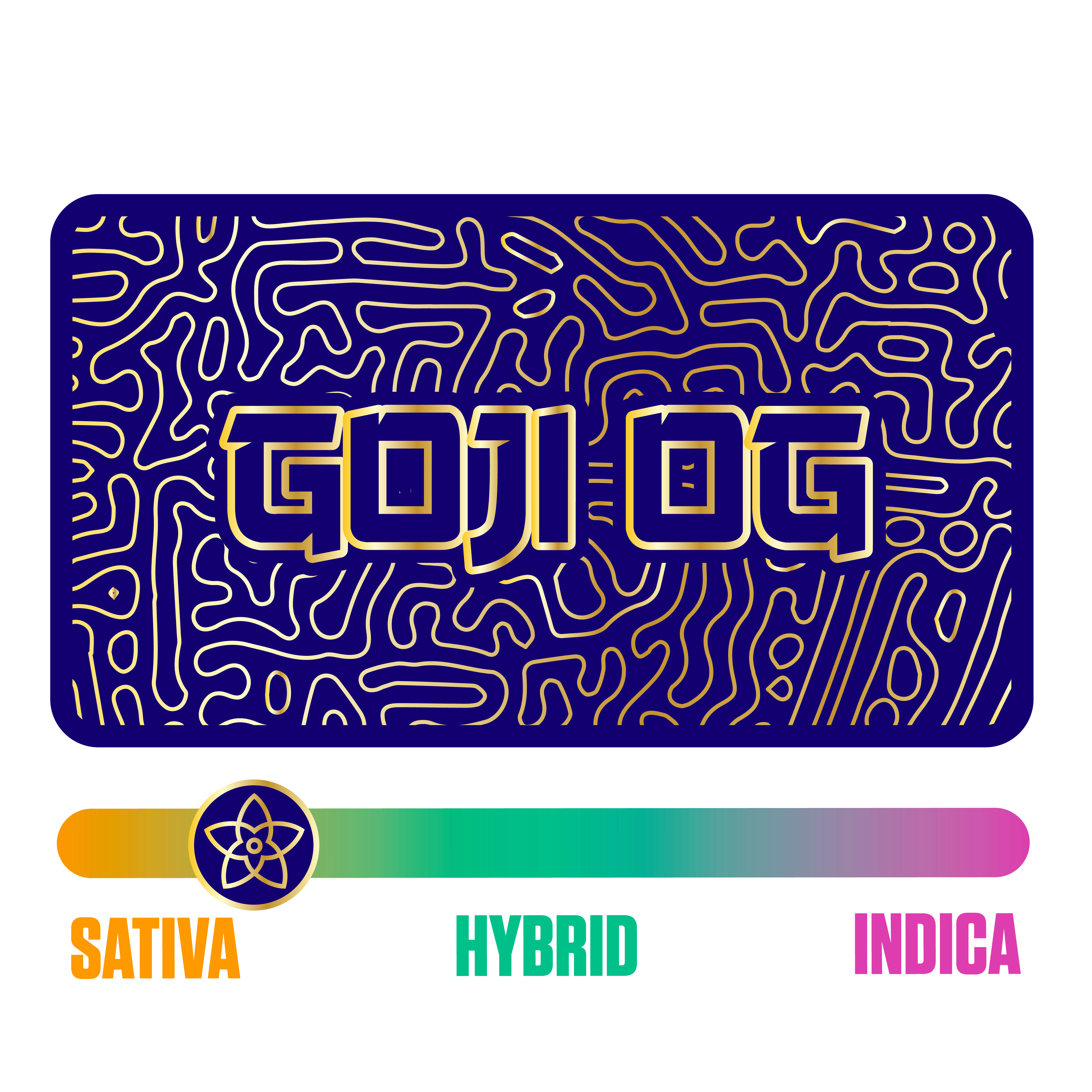 Photograph of product: The Flower Collective - Goji OG (S) - 2g Select Cold Cure Rosin
