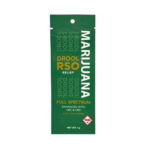 Photograph of product: Drool | RSO Relief 1g Syringe