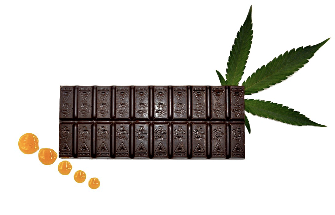 Photograph of product: Chocolate Bar - Dark Chocolate (RSO) - 100mg - 20 Servings, 5mg