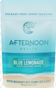 Photograph of product: Afternoon Delite - Blue Lemonade - 200mg 2 Pack