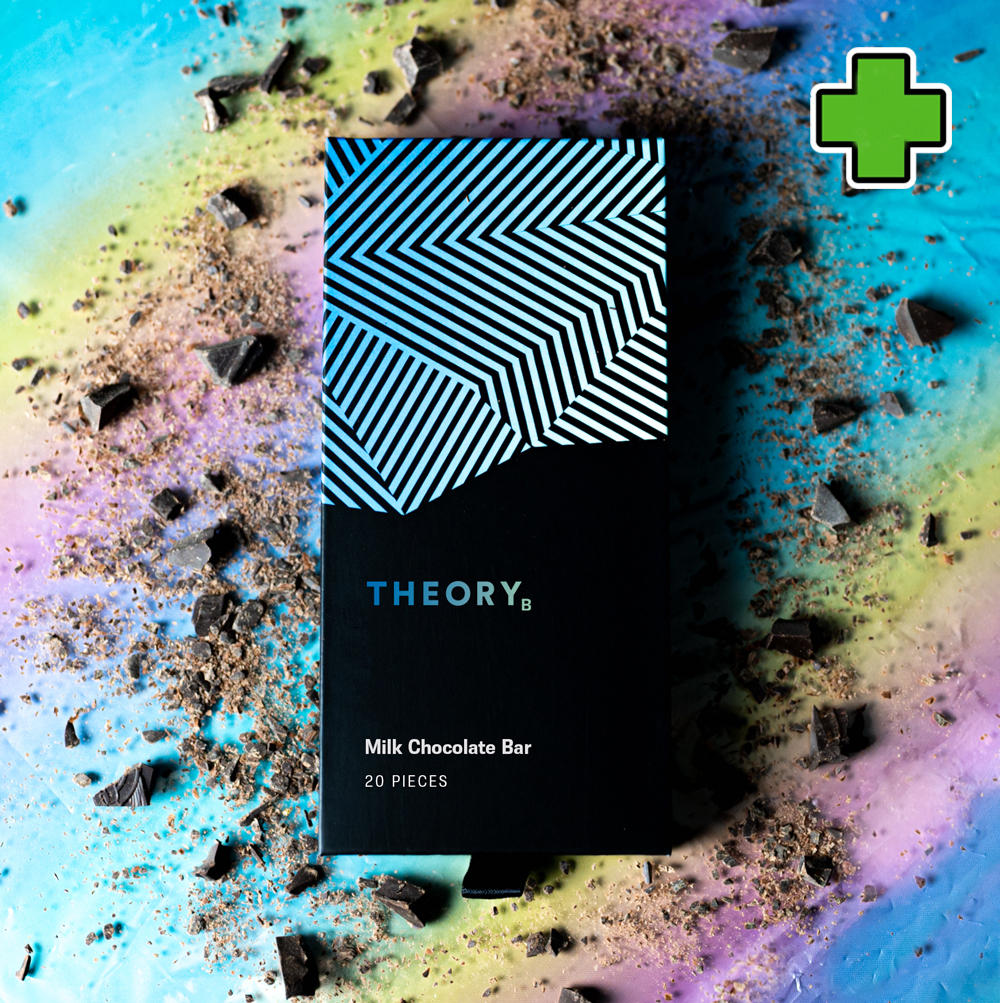 Photograph of product: Milk Chocolate Bar [HIGH-DOSE] (2000mg) (20pk)