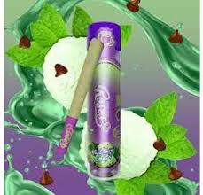 Photograph of Product: Roses | Mint Chip Gelato Long Stem Infused Pre-roll