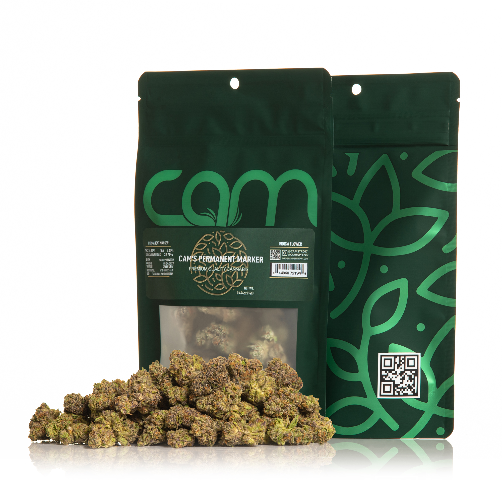 Photograph of product: CAM | Permanent Marker | 14g Whole Buds