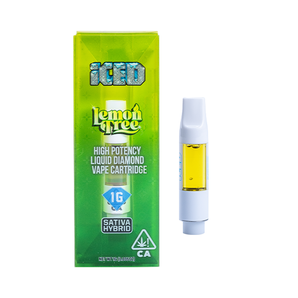 Photograph of product: Iced Distillate 1g Vape - Lemon Tree (SH)