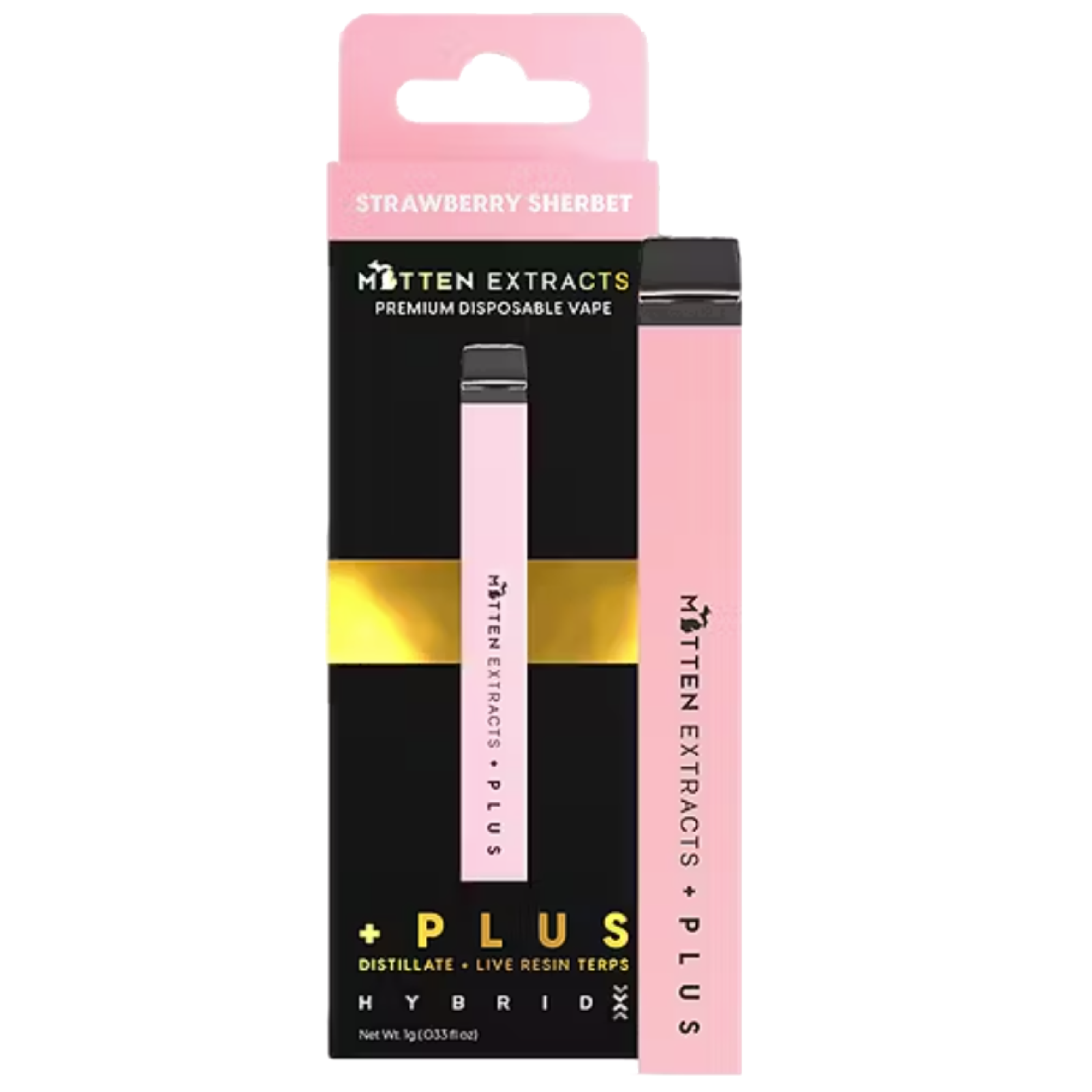 Photograph of product: Strawberry Sherbet 1g Disposable Vape