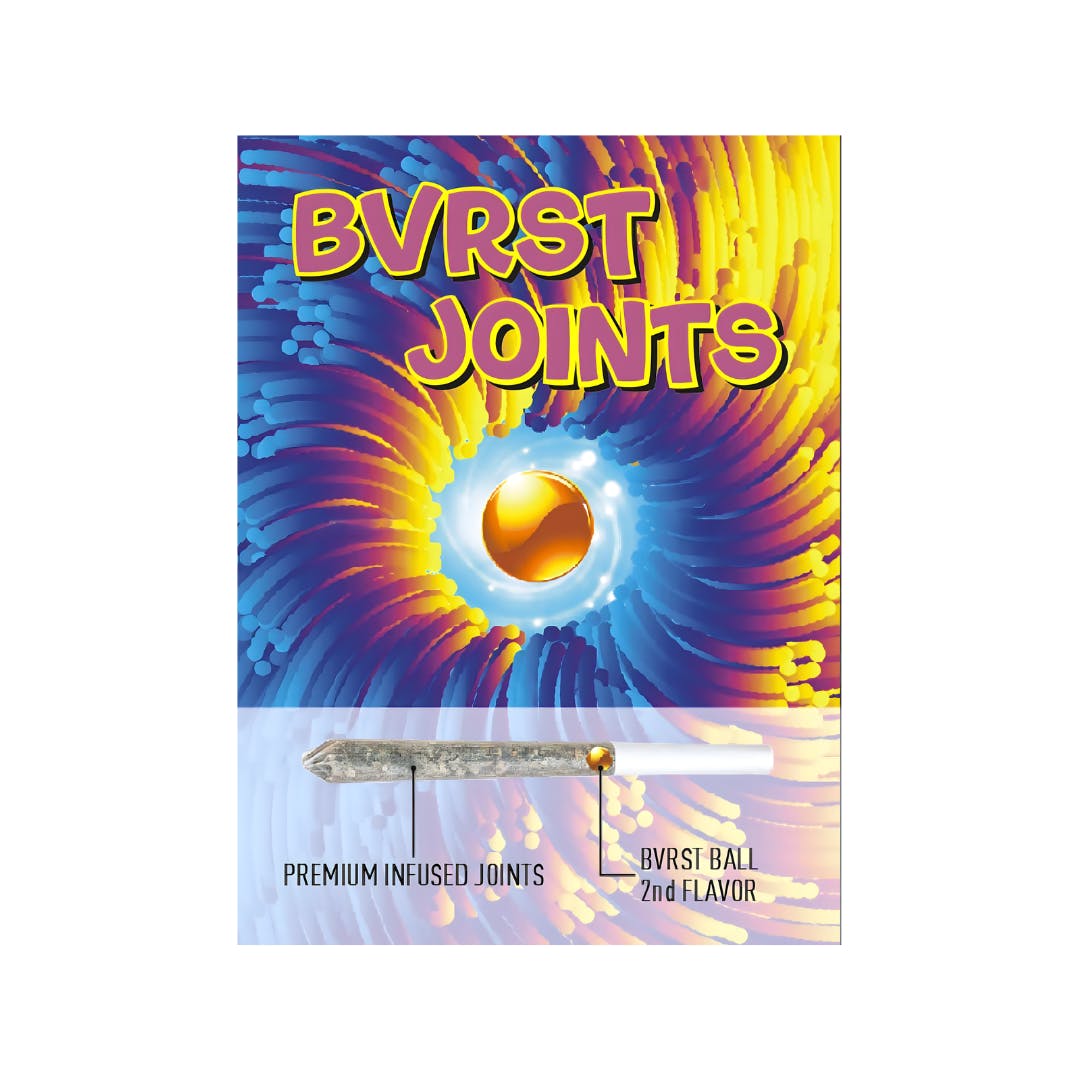 Photograph of product: BVRST Lemon + Mint Infused Pre Roll 1g