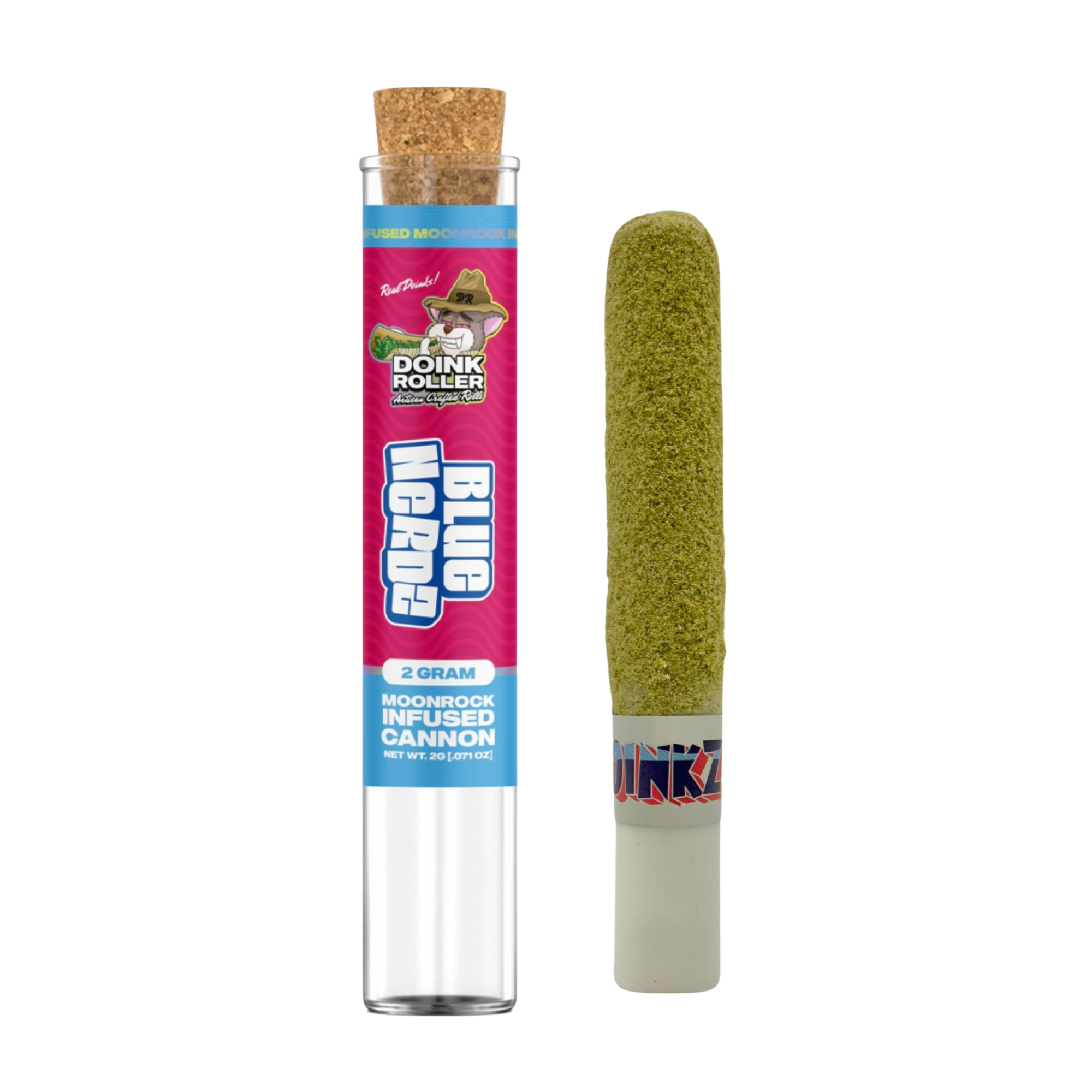Photograph of product: Doink Roller 2g Moon Rock Blue Nerdz