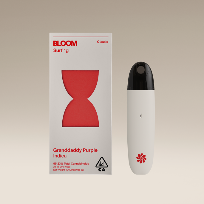 Photograph of product: Bloom - Disposable Vape - Classic Surf - Forbidden Fruit (I)
