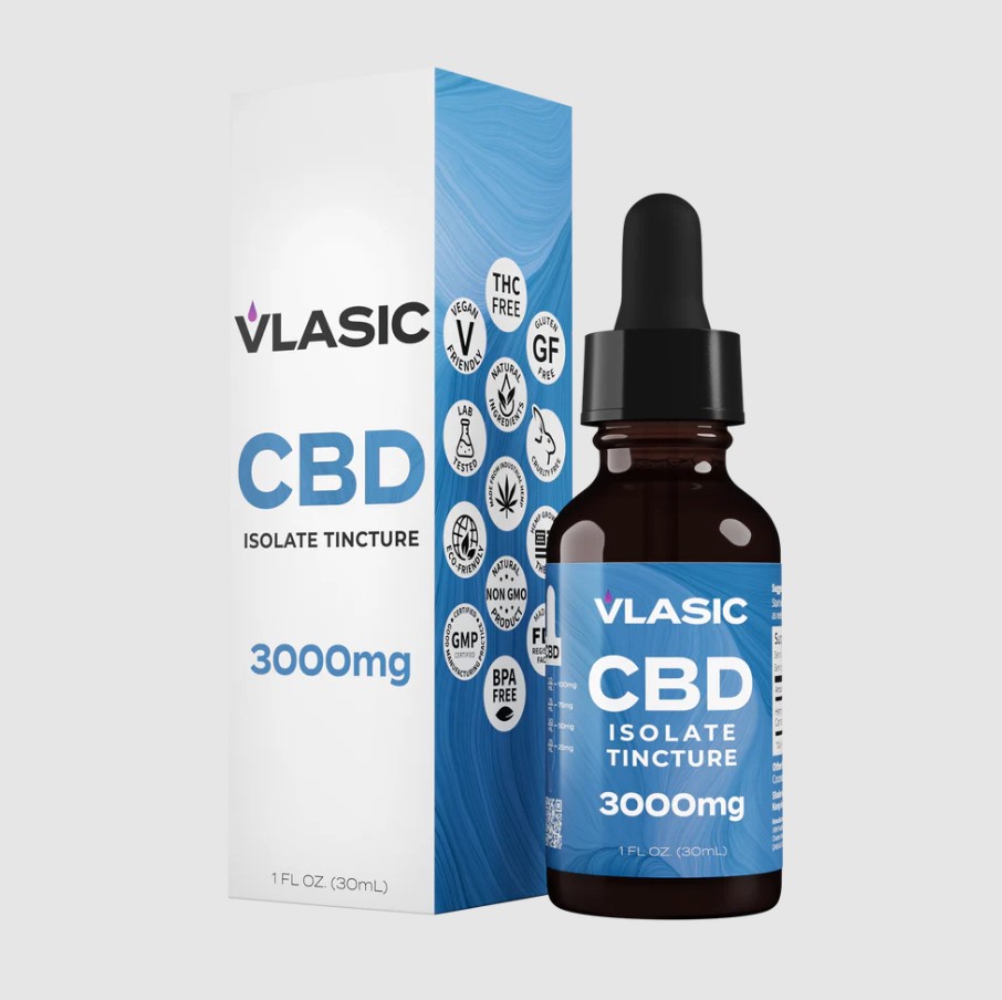 Photograph of product: Vlasic | CBD Isolate Tincture | 30mL