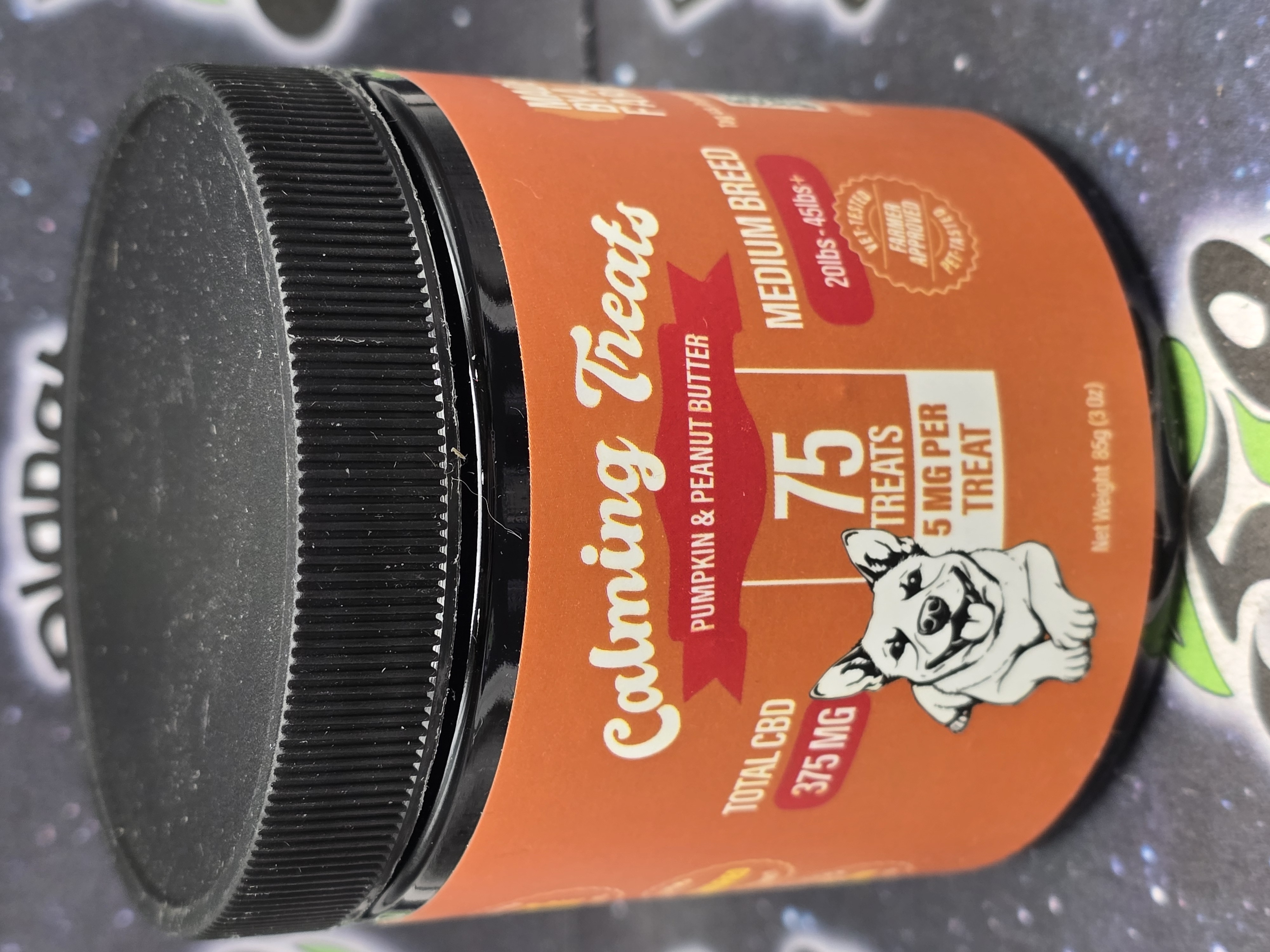 Photograph of product: Made By A Farmer | Calming CBD Dog Treats | 375mg
