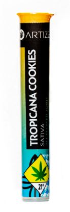 Photograph of product: Tropicana Cookies Pre-Roll | .75g