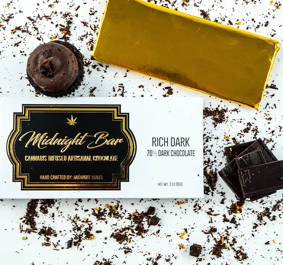 Photograph of Product: Rich Dark Chocolate Bar 200mg
