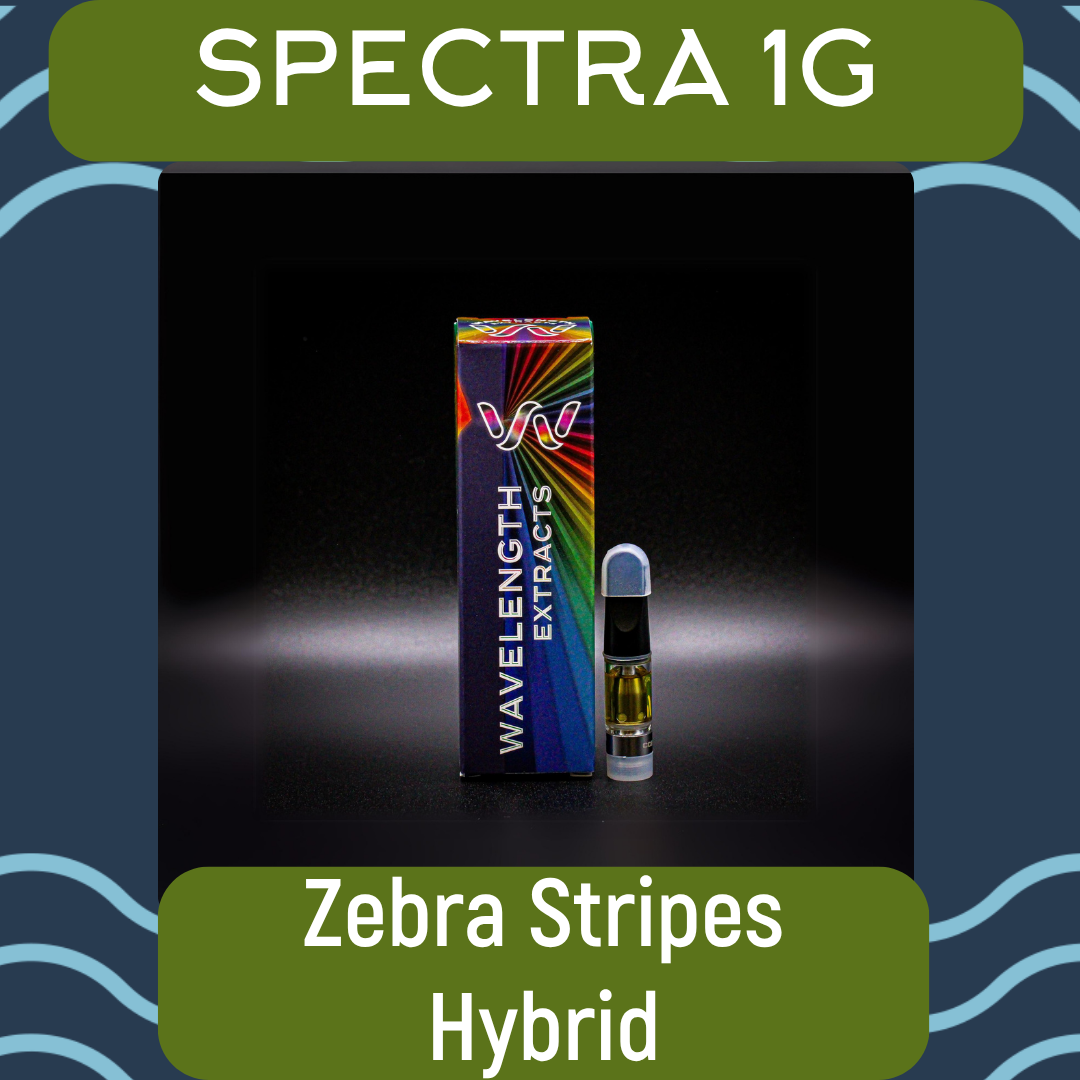 Photograph of product: Wavelength | 1g | Zebra Stripes | Cartridge