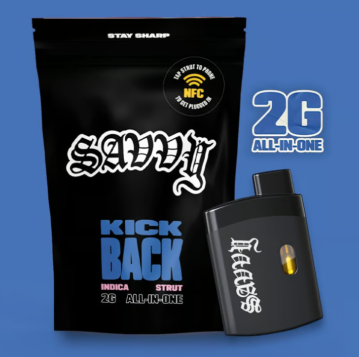 Photograph of product: SAVVY STRUT FRESH BERRY DISPOSABLE 2G