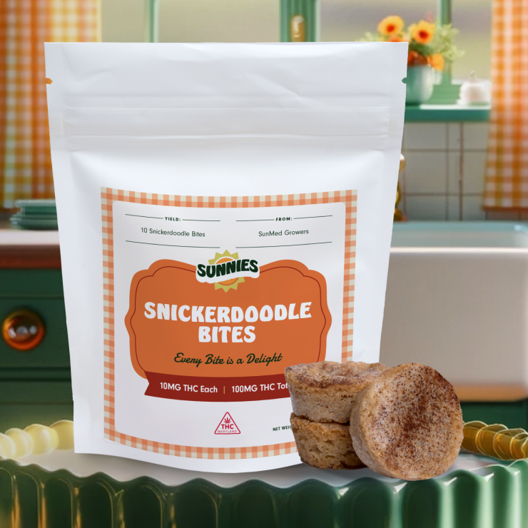 Photograph of product: Snickerdoodle Bites 10pk | 100mg