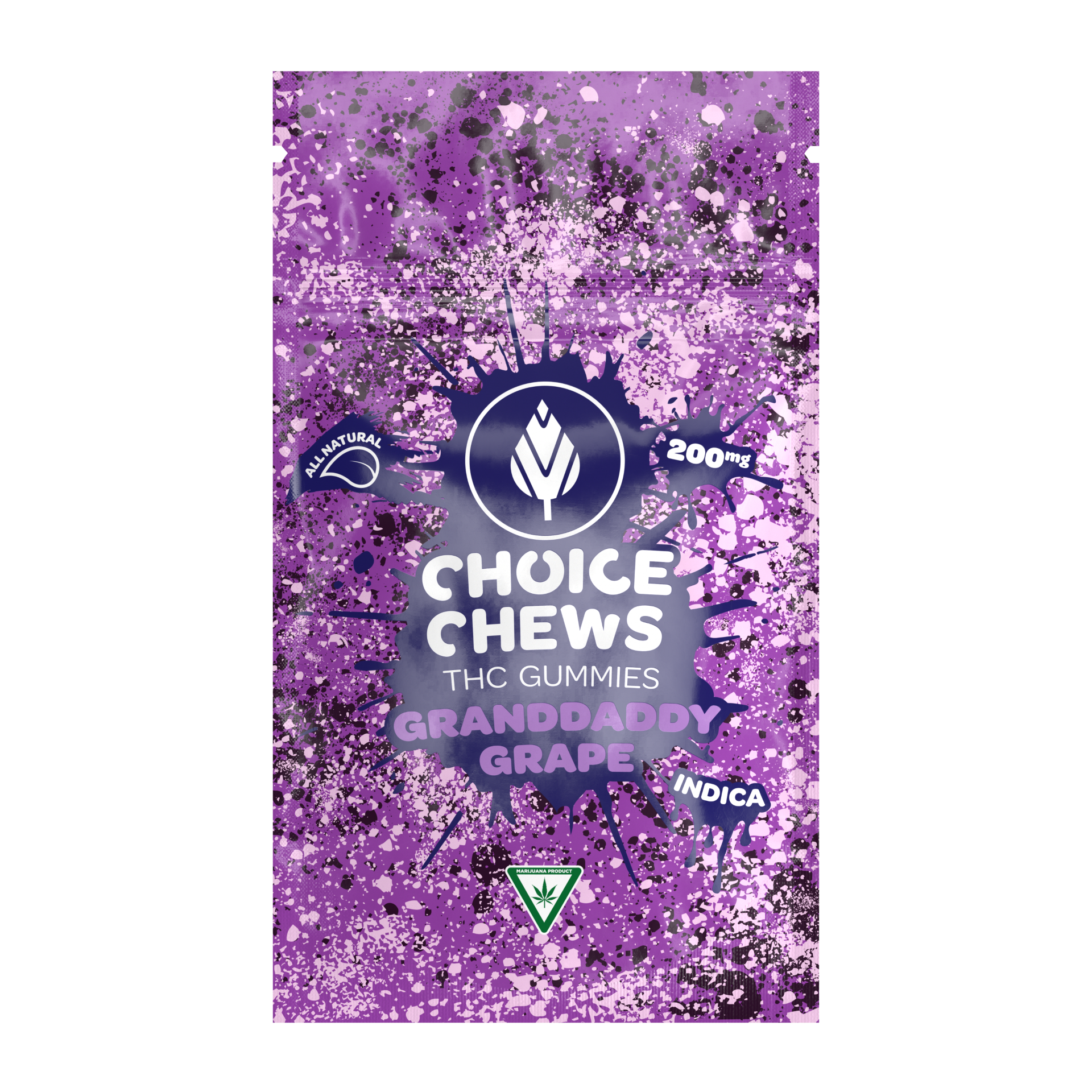 Photograph of product: Choice | 200mg Oui'd | Granddaddy Grape