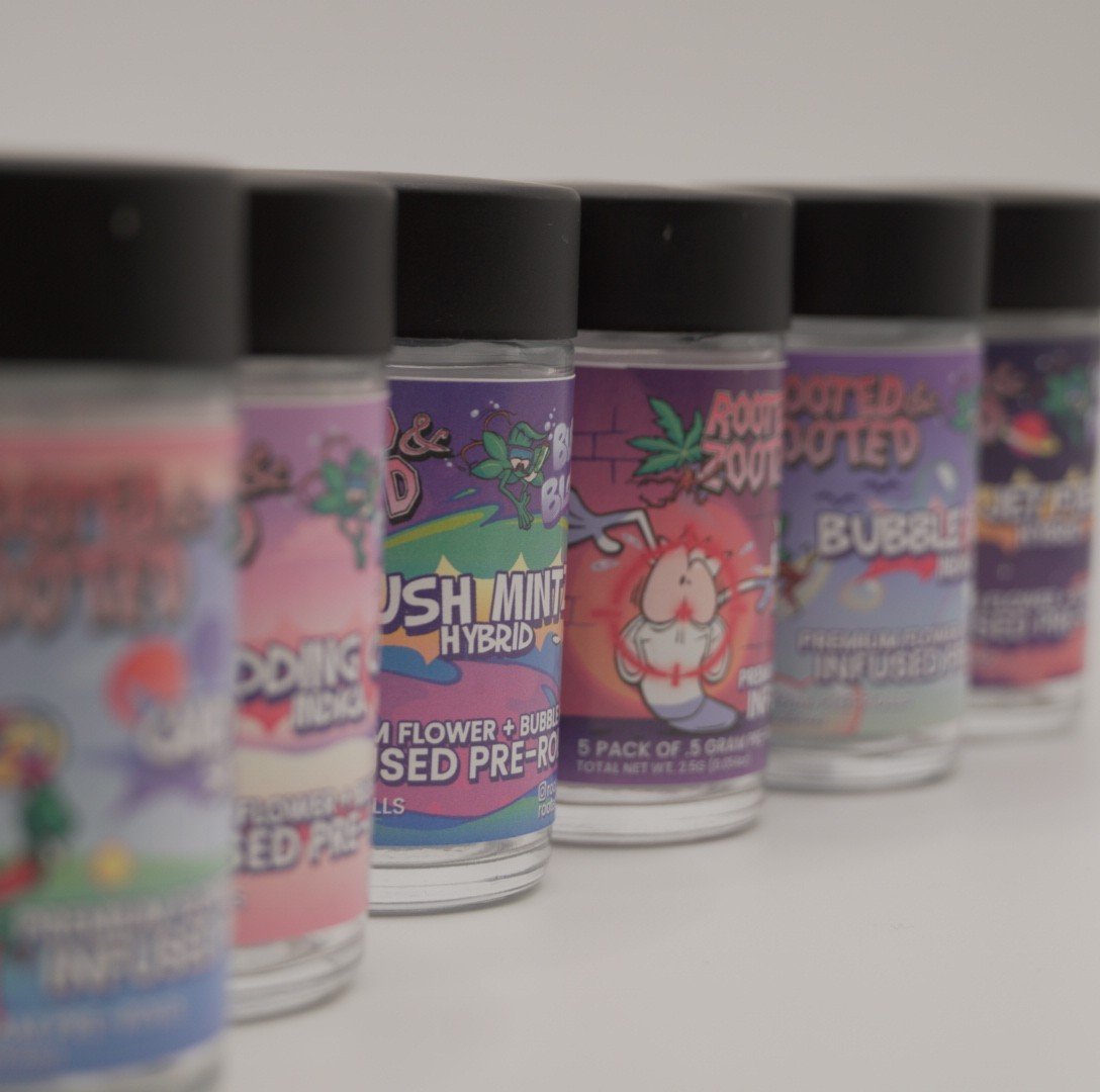 Photograph of product: RZ | Head Hunter Bubble au chocolat Pre-roll 5 Pack (AU)