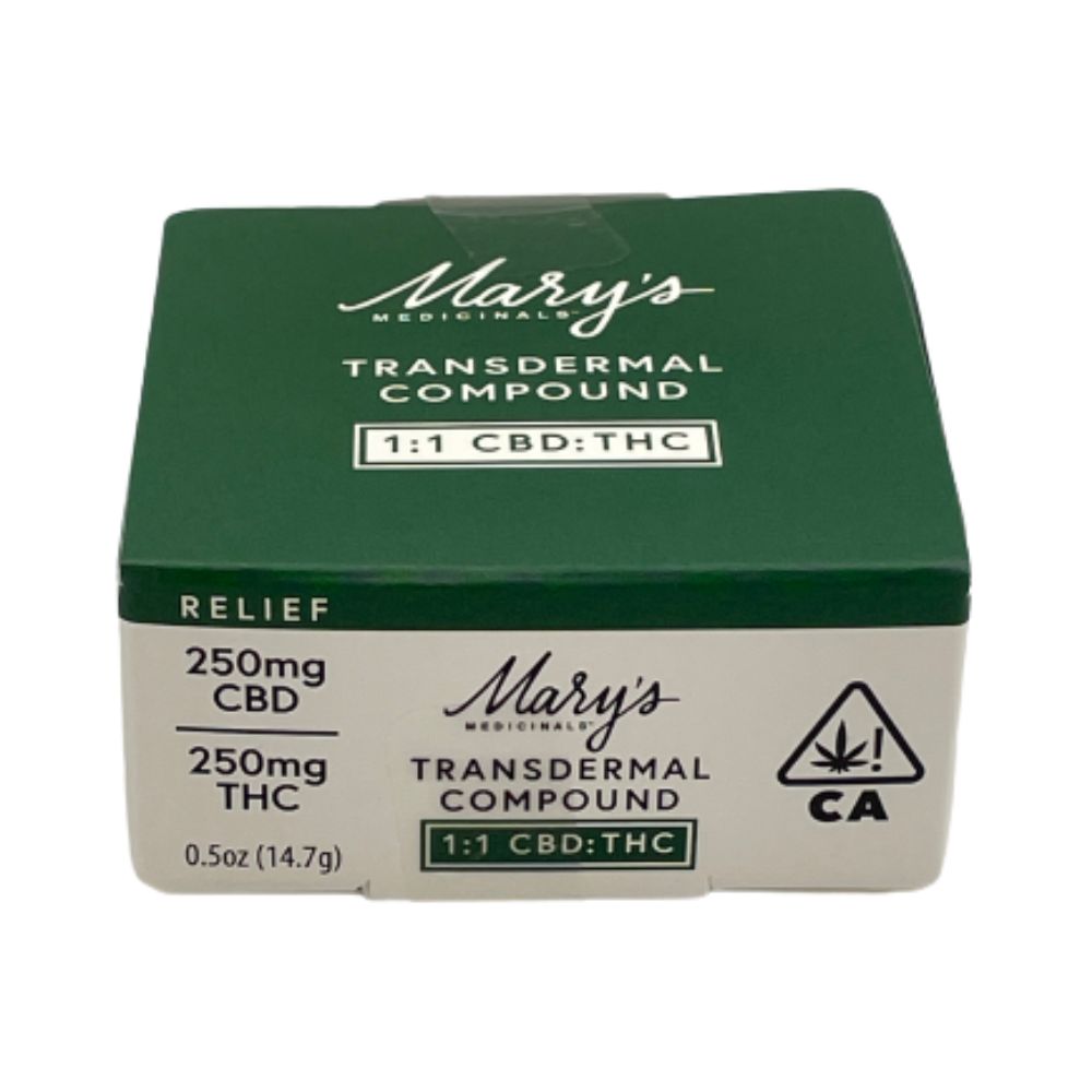 Photograph of product: 1:1 MINI TRANSDERMAL COMPOUND .5OZ