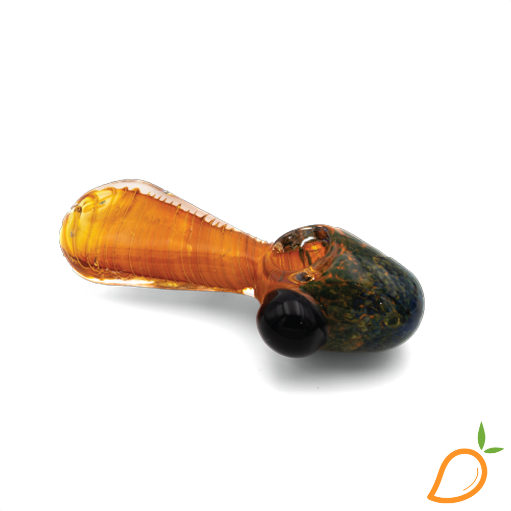 Photograph of product: 4" Multi-Color Design Thick Glass Hand Pipe