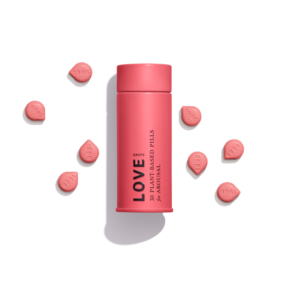 Photograph of product: LOVE | 5mg Drops 1:1 CBD:TH-oui | 30pk