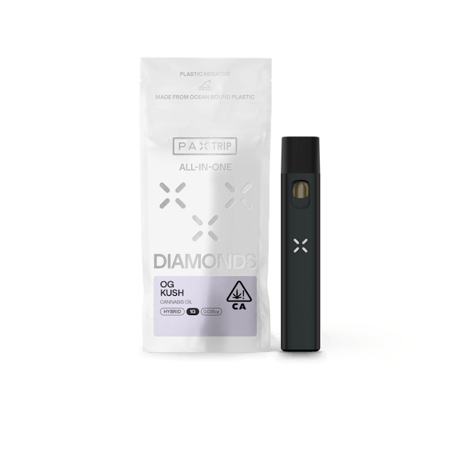 Photograph of product: OG Kush Trip- Diamond AIO 1g - 