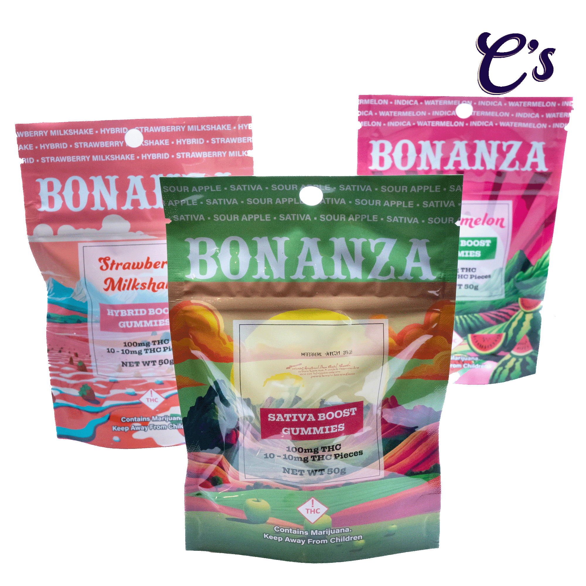 Photograph of product: Bonanza | Boost Gummie (S) Mango Chili 100mg
