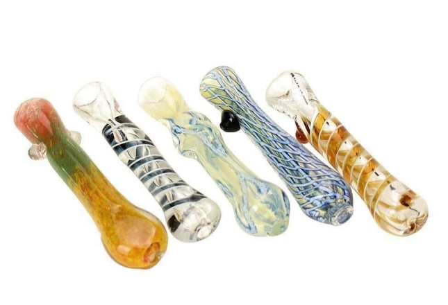 Photograph of product: Glass Chillum | Assorted