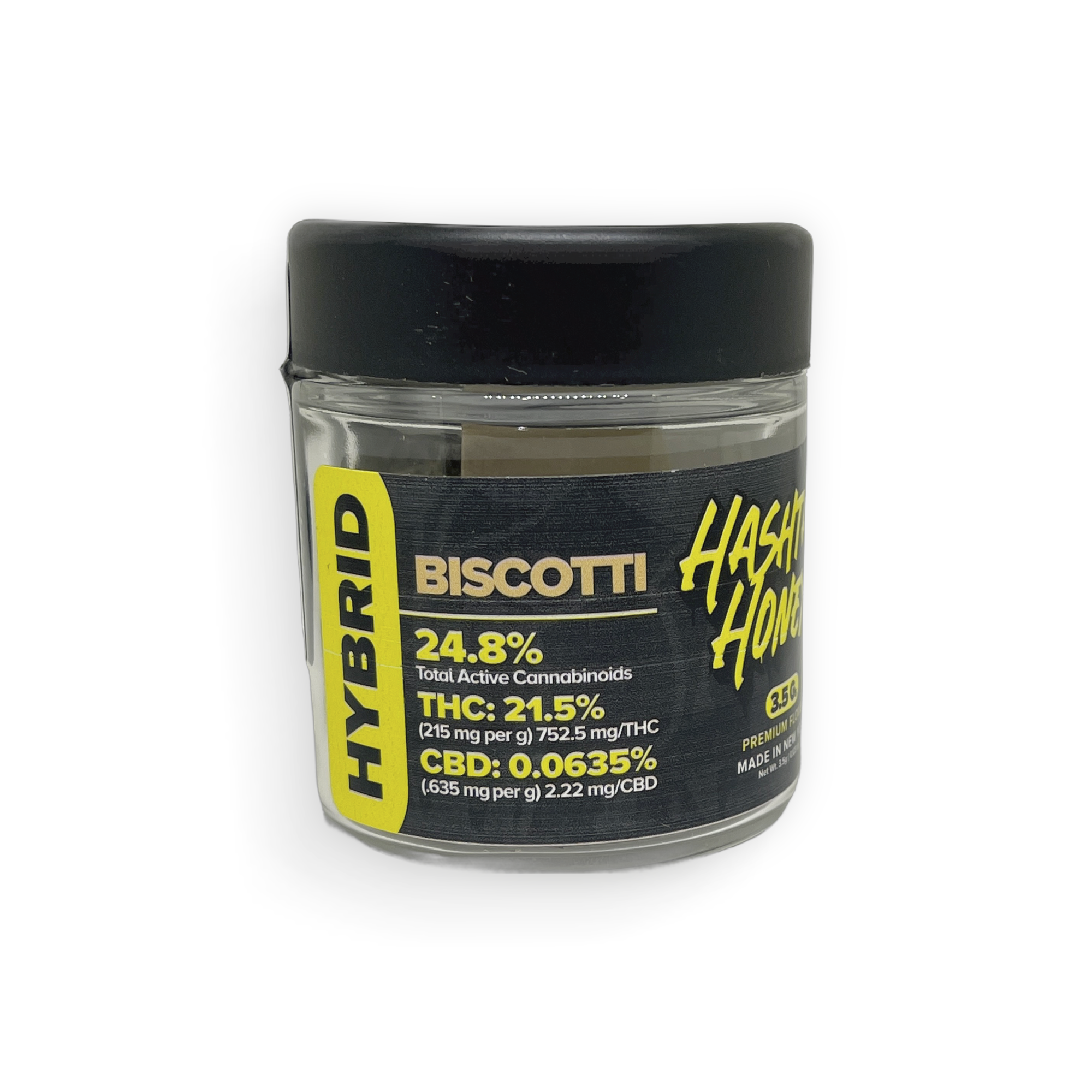 Photograph of product: au chocolattag Honey | Biscotti | Flower TAC 24.8% - 3.5g