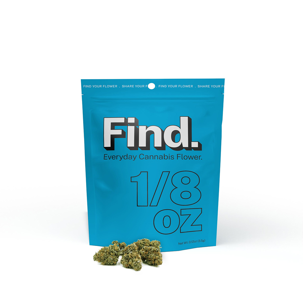 Photograph of product: Collie Man Kush Whole Flower 3.5g