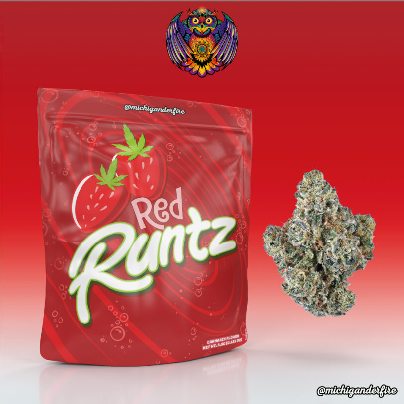 Photograph of product: Red Runtz - Prepackaged - 14g