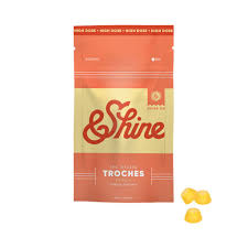 Photograph of product: Peach Troches | 50mg/10pk (500mg)