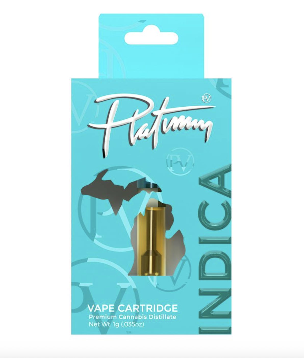 Photograph of product: PLATINUM VAPE | TRINITY CREAM | CART