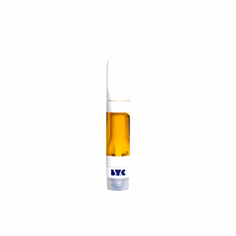 Photograph of product: BYC (Garden Greens) | Rainbow Guava | Live Rosin Cartridge | 0.5g