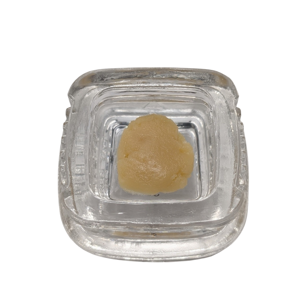 Photograph of product: Live au chocolat Rosin Cold Cure 1g - Sugar Shack #5