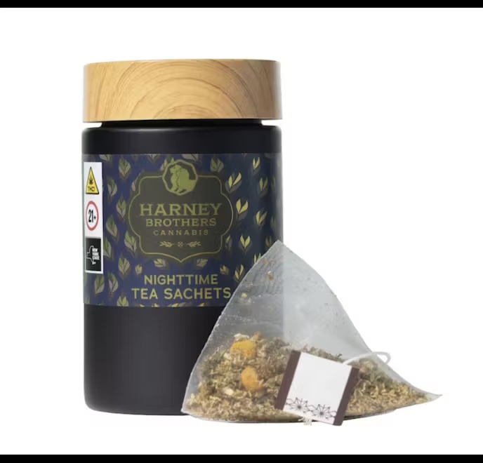 Photograph of product: Harney Brothers | Nighttime Chamomile Mint Tea Bags | 6mg TH-oui 5pk