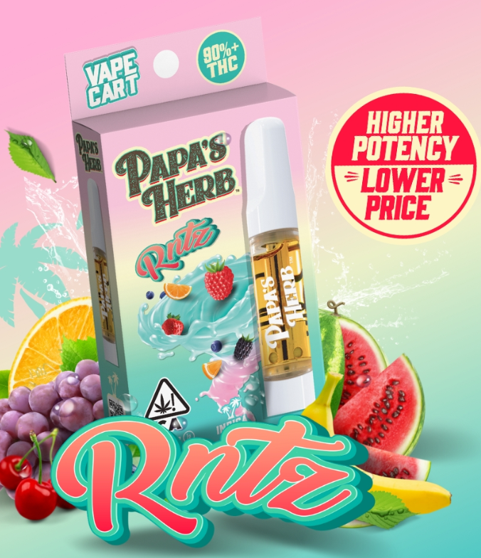 Photograph of product: Papa's Herb - RNTZ - Oui'd - Cartridge