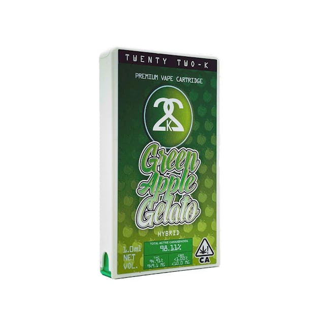 Photograph of product: Cartridge | Green Apple Gelato - 1g - 